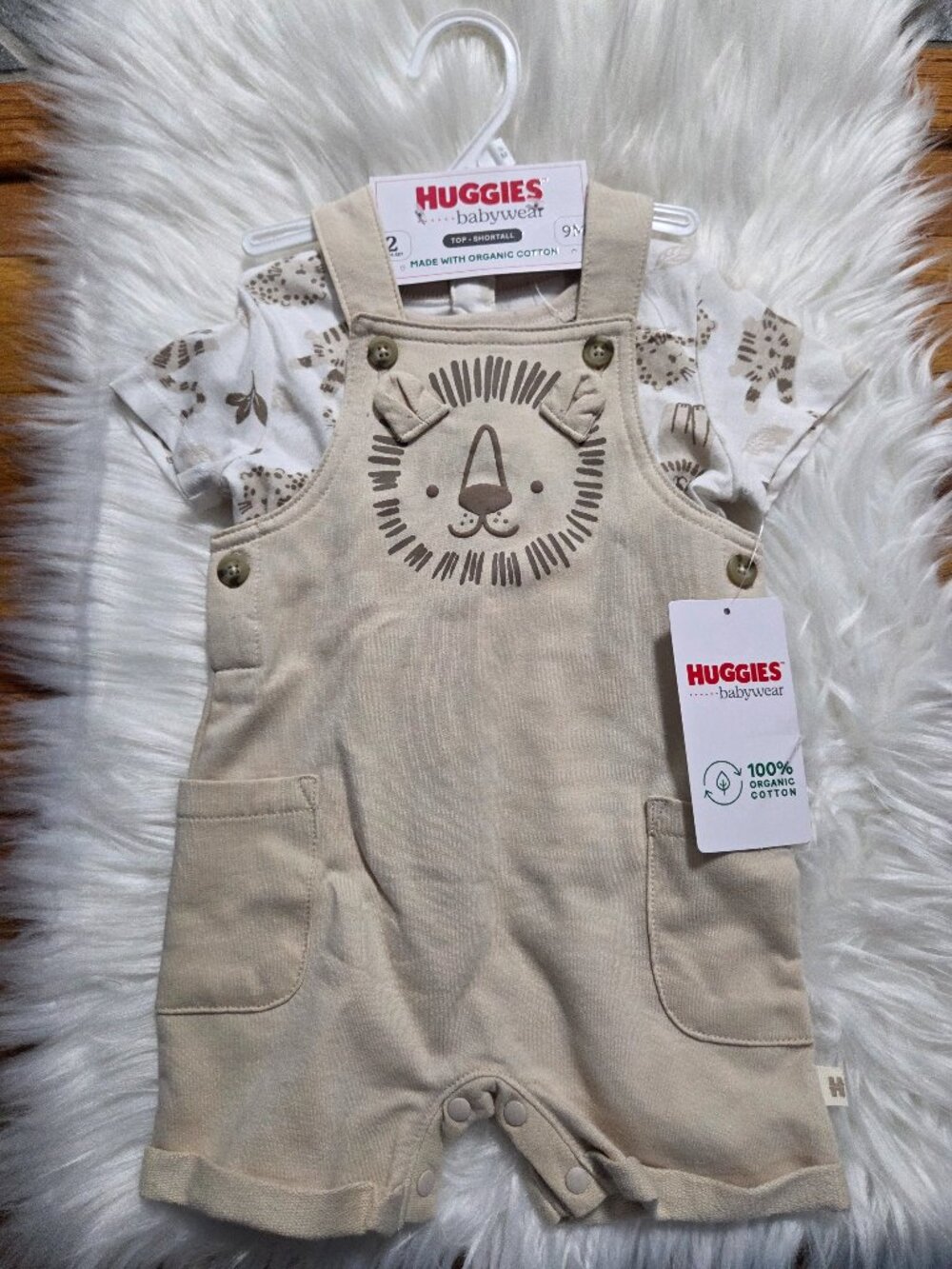 Huggies 2 Piece Baby Shortall Set
